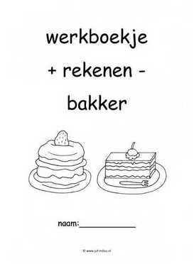 Werkboekje rekenen bakker 1