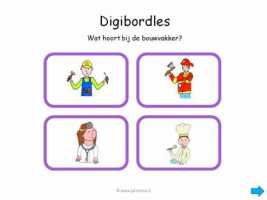 Digibord - Wat hoort bij de bouwvakker