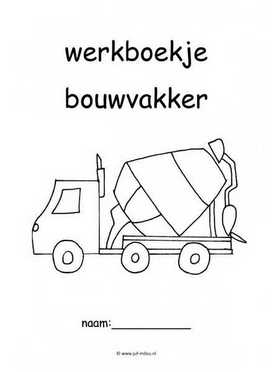 Werkboekje bouwvakker 1