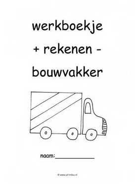 Werkboekje rekenen bouwvakker 2