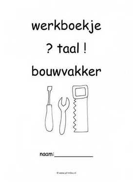 Werkboekje taal bouwvakker 2