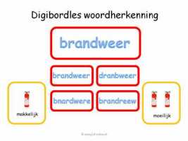 Digibord - Woordherkenning