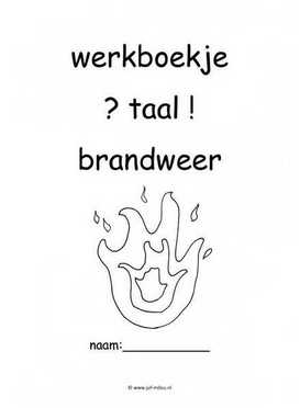 Werkboekje taal brandweer 2