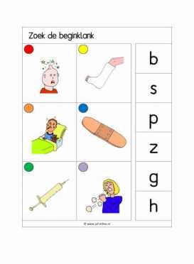 Knijpkaarten Zoek de beginklank