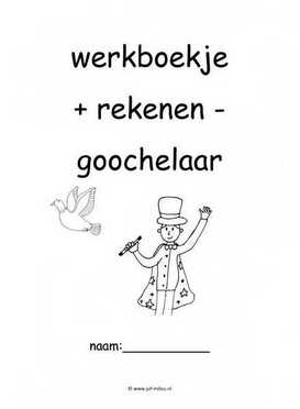 Werkboekje rekenen goochelaar 2