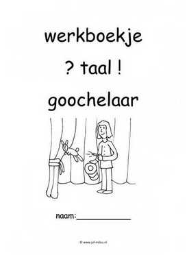 Werkboekje taal goochelaar 2