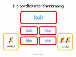 Digibord - Woordherkenning