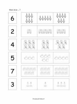 Werkblad kok - Evenveel 6