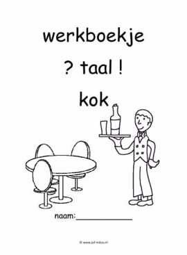 Werkboekje taal kok 1