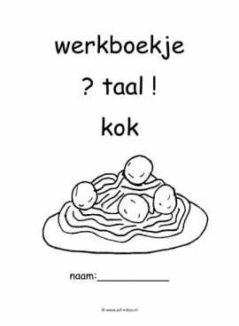 Werkboekje taal kok 2