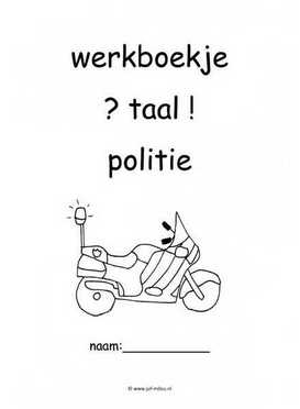 Werkboekje taal politie 2