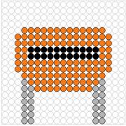 Kralenplank Brievenbus 1