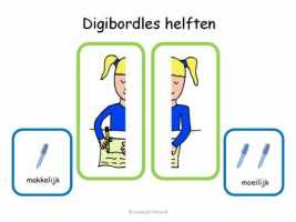 Digibord - Helften