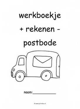 Werkboekje rekenen postbode 2