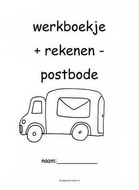 Werkboekje rekenen postbode 2