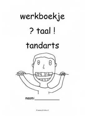 Werkboekje taal tandarts 1