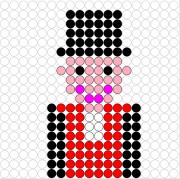 Kralenplank Circusdirecteur 1