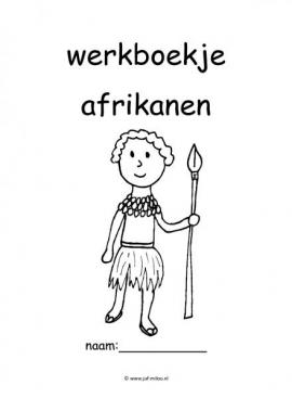 Werkbloekje afrikanen 1