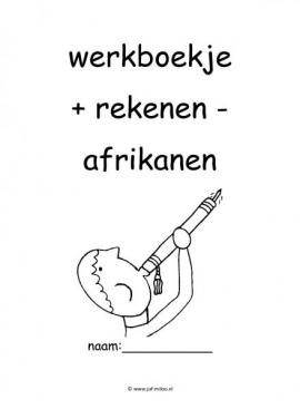 Werkbloekje rekenen afrikanen 1