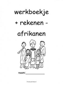 Werkbloekje rekenen afrikanen 2