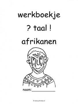 Werkbloekje taal afrikanen 2