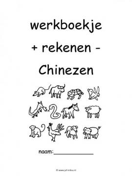 Werkboekje rekenen chinezen 2