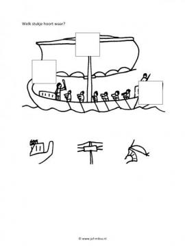 Werkblad egyptenaren - Visuele waarneming 2