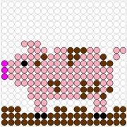 Kralenplank Varken