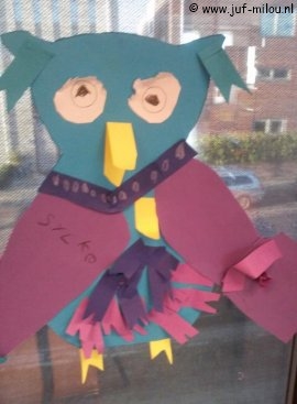 Knutselen Gekke uil