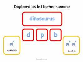 Digibord - Letterherkenning