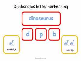 Digibord - Letterherkenning