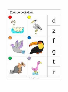 Knijpkaarten Zoek de beginklank