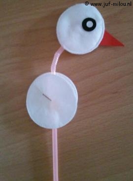 Knutselen Ooievaar