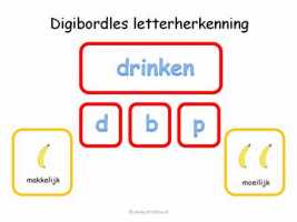 Digibord - Letterherkenning