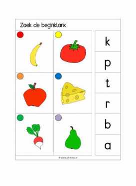 Knijpkaarten Zoek de beginklank