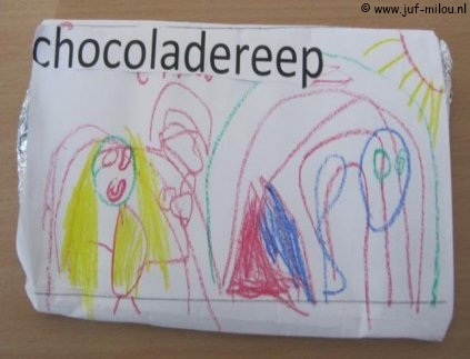 Knutselen Chocoladereep