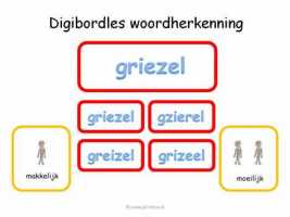 Digibord - Woordherkenning