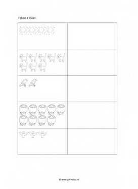 Werkblad heksen en tovenaars - 1 meer