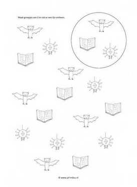 Werkblad heksen en tovenaars - Groepjes van 3