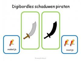 Digibord - Schaduwen