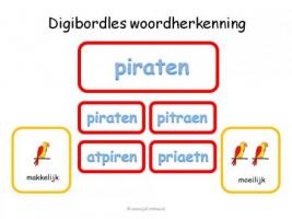 Digibord - Woordherkenning