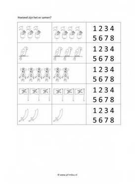 Werkblad piraten - Erbij sommen