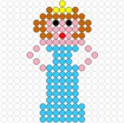 Kralenplank Prinses 3