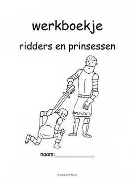 Werkboekje ridders en prinsessen 2