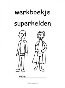 Werkboekje superhelden 2