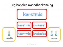 Digibord - Woordherkenning