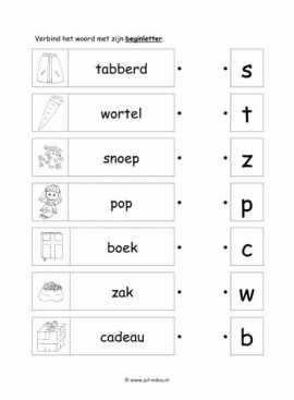 Werkblad sinterklaas - Beginletter moeilijk 2