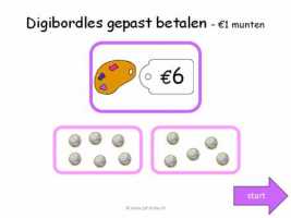 Digibord - Gepast betalen