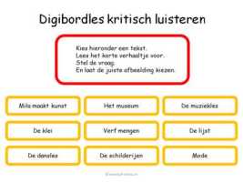 Digibord - Kritisch luisteren 2