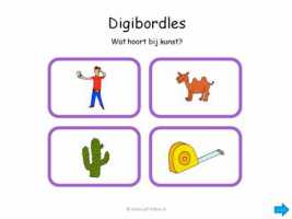 Digibord - Wat hoort bij kunst